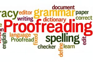 Differences between Editing and Proofreading